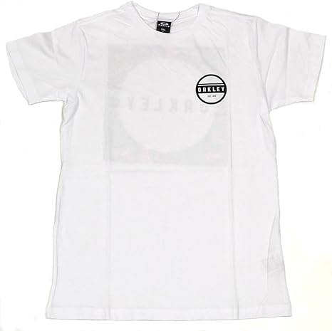 Amazon | [オークリー] Tシャツ 456689JP メンズ ホワイト S